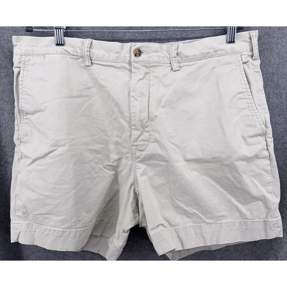 Polo Ralph‎ Lauren Stretch Classic Fit Khaki Chino Shorts 38 Flesh Pony 5